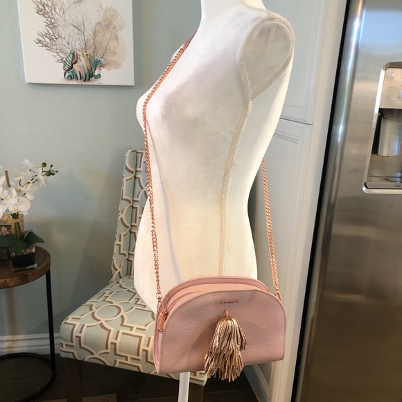 NWT Ted Baker leather pom Pom x body bag - Picture 2 of 8